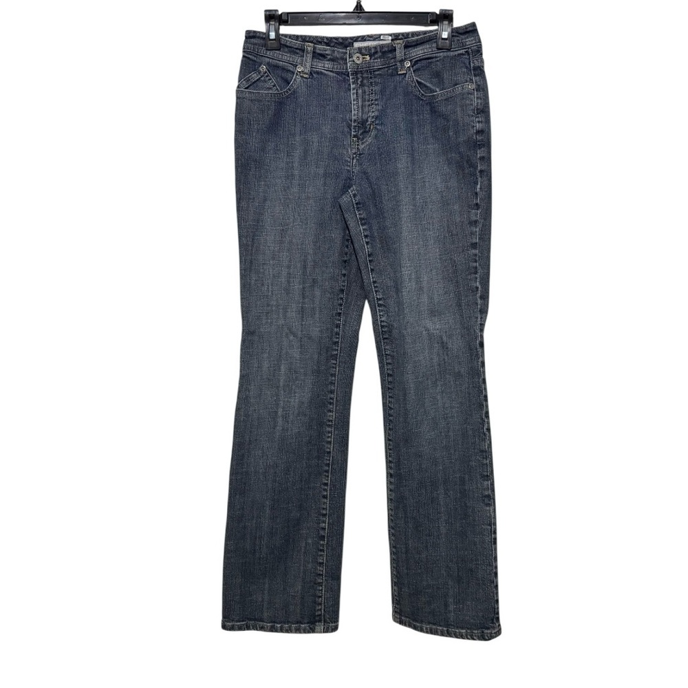 Chico's Jeans With Embroidered Designs on Back - Picture 3 of 5